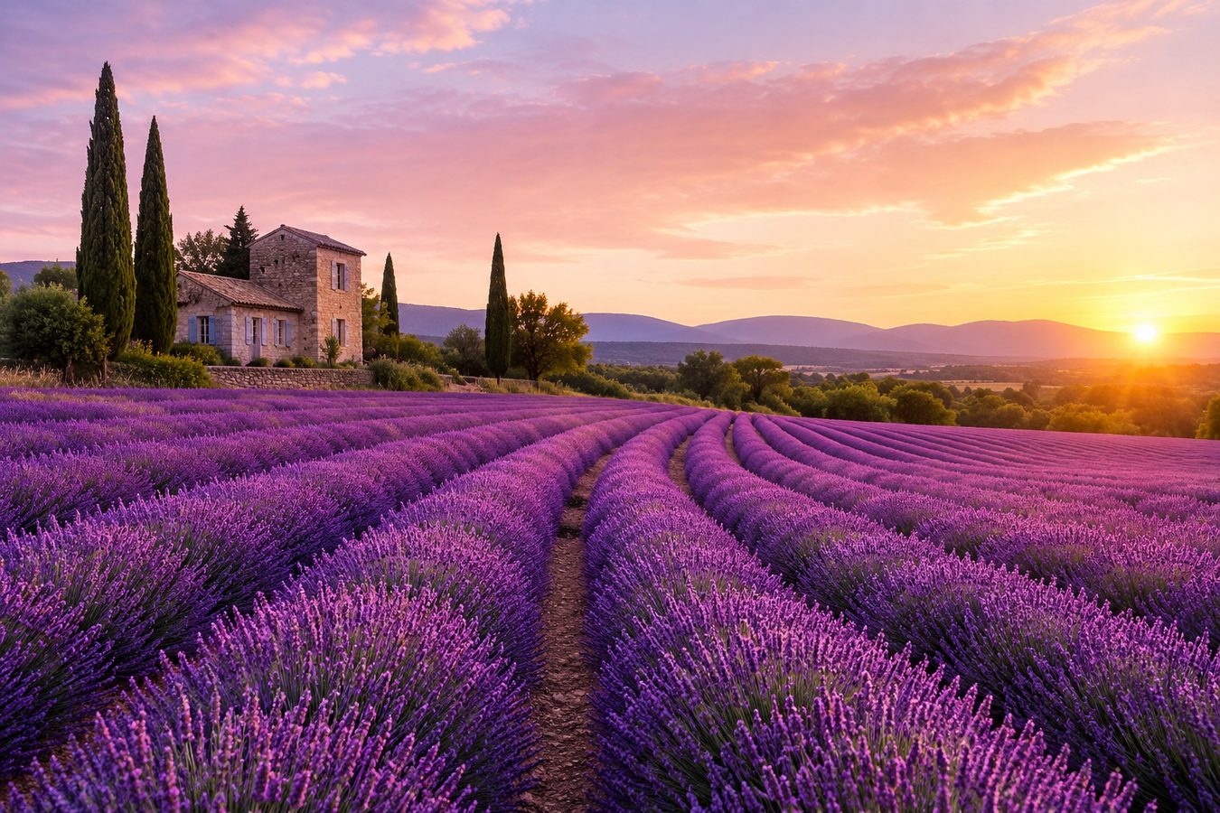 Lavender fields in Provence
